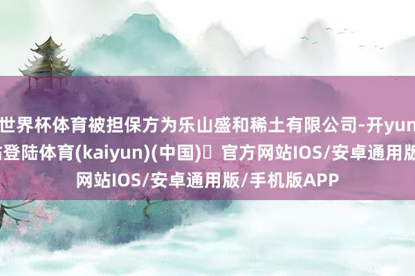 世界杯体育被担保方为乐山盛和稀土有限公司-开yun体育官方网