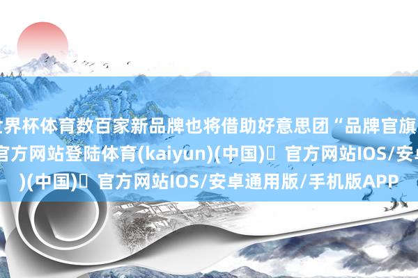 世界杯体育数百家新品牌也将借助好意思团“品牌官旗闪电仓”-开yun体育官方网站登陆体育(kaiyun)(中国)❥官方网站IOS/安卓通用版/手机版APP